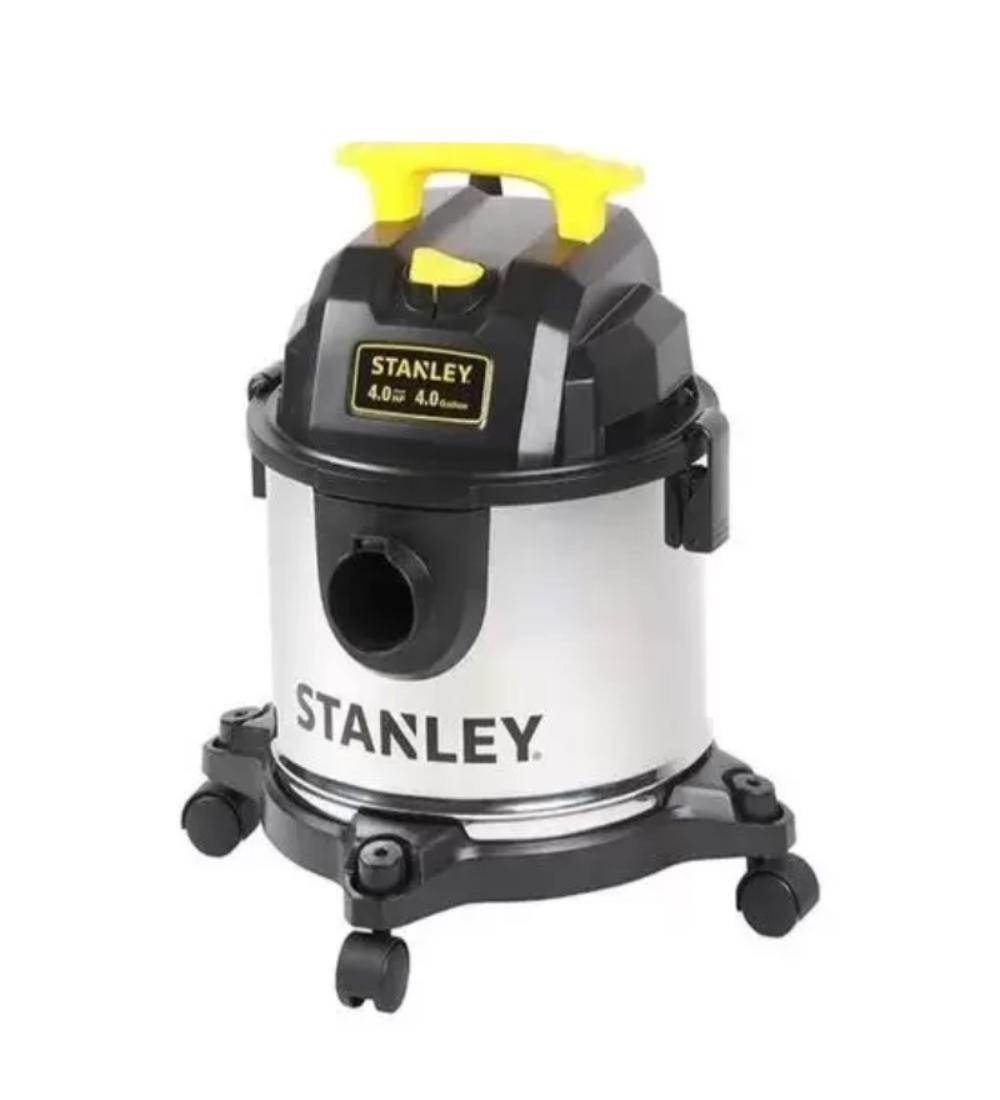 ASPIRADORA ACERO INOX STANLEY 15L 1300w
